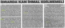 �drarda Kan �hmal Edilmemeli (Yeni Nesil)